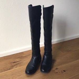 Unisa over knee high black boots